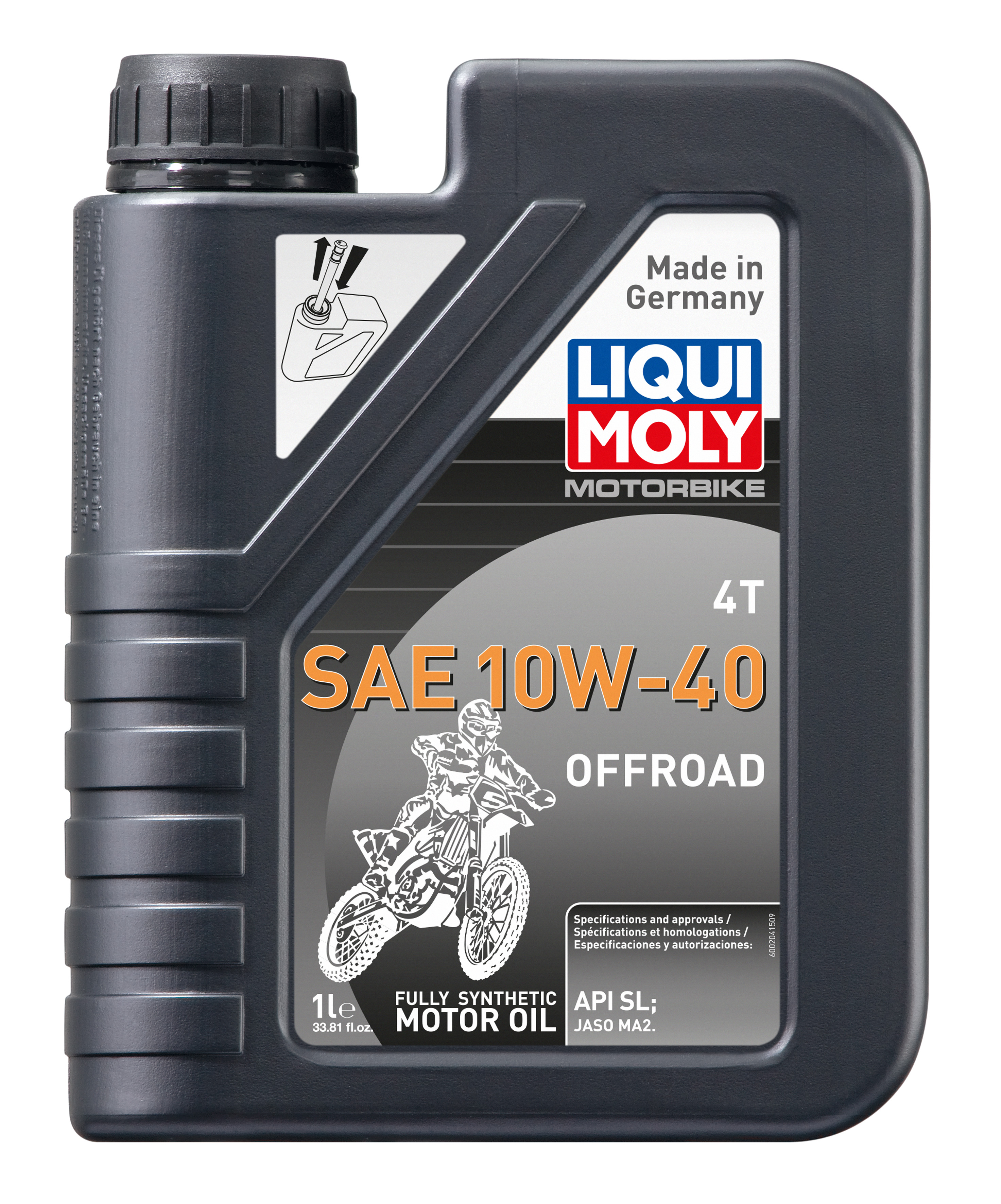 Liqui Moly Motorbike 4T 10W-40 Offroad 1L Liqui Moly Motorbike 4T 10W-40 Offroad 1L